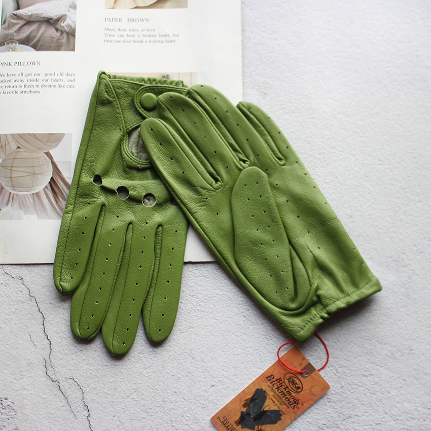 Damskie letnie skórzane rękawi – Leather Driving Glove recenzja i cena