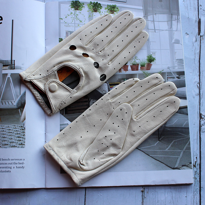 Damskie letnie skórzane rękawi – Leather Driving Glove recenzja i cena
