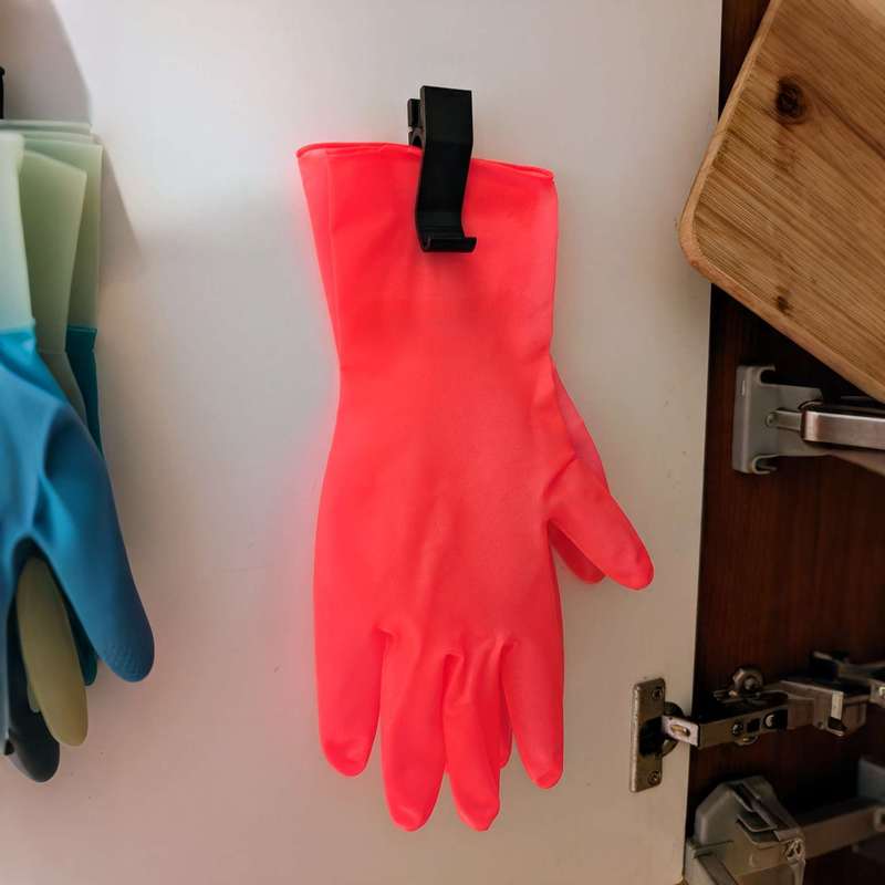Uchwyt ścienny z zaciskiem spr – Rubber Glove Cleaning recenzja i cena