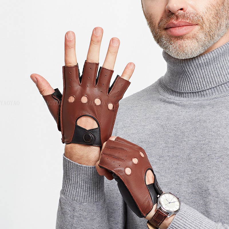 Męskie rękawiczki na wiosnę, 1 – Leather Driving Glove recenzja i cena
